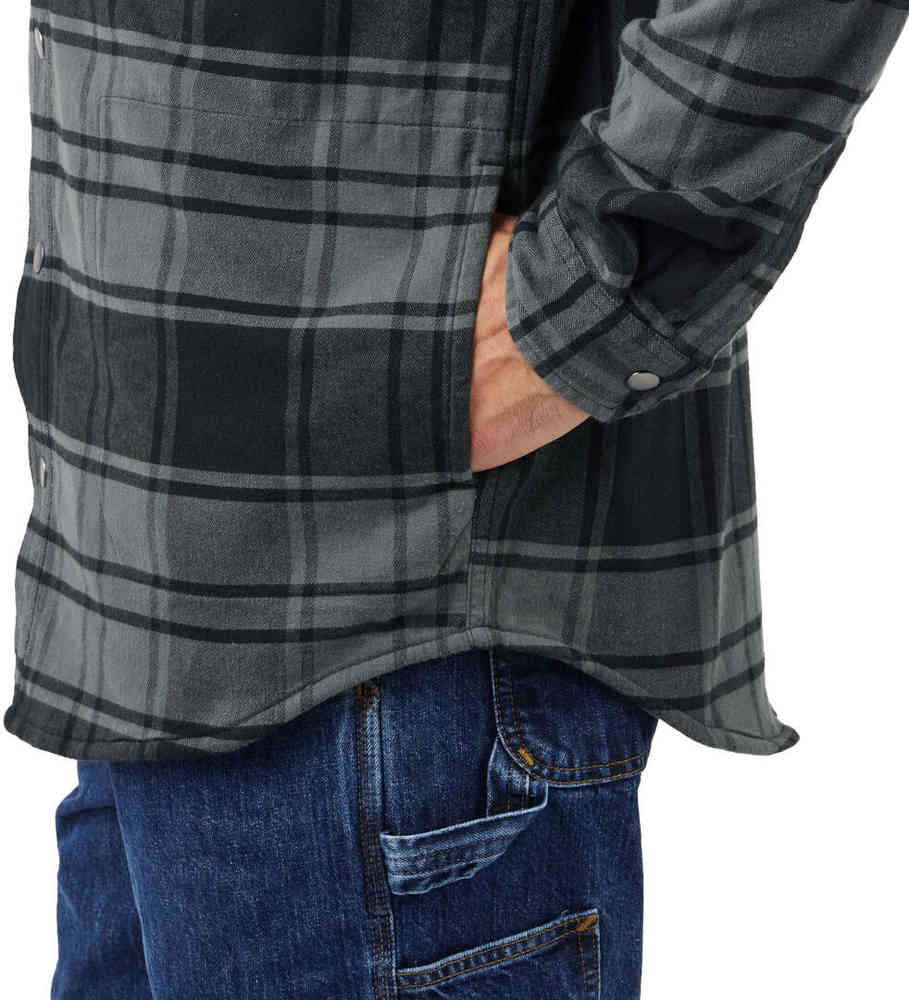 Carhartt Flannel Fleece Lined Hooded Shirt