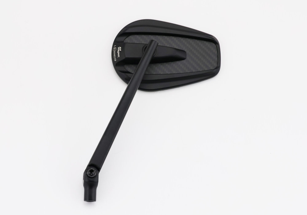 PROTECH MAGAZI mirror XC-90 CNC milled aluminium/Carbon/mirror glass black