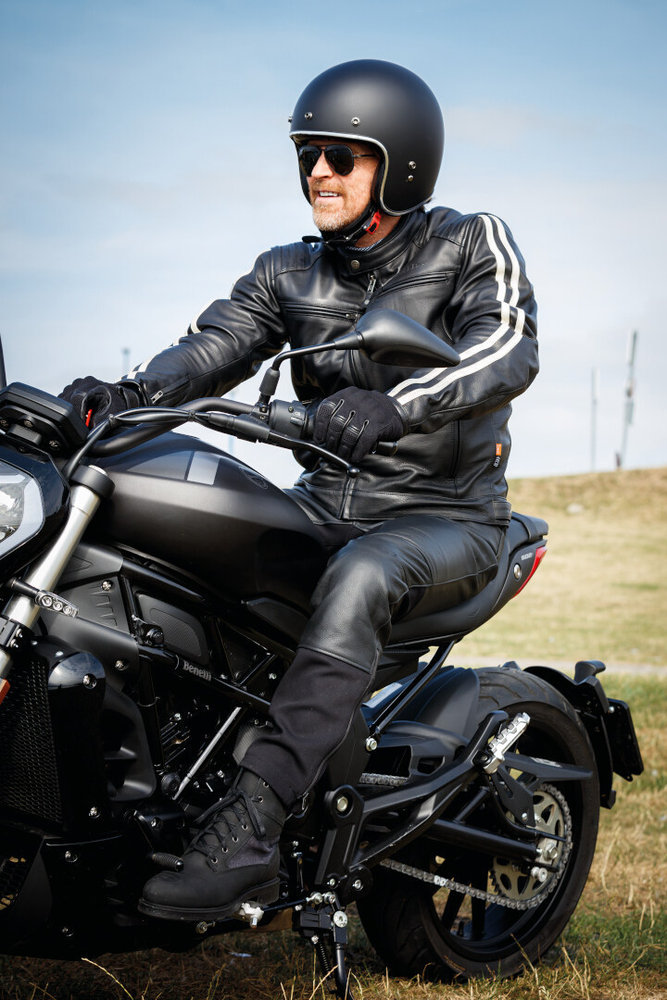 Richa Retro Racing 3 Motorcycle Leather Jacket