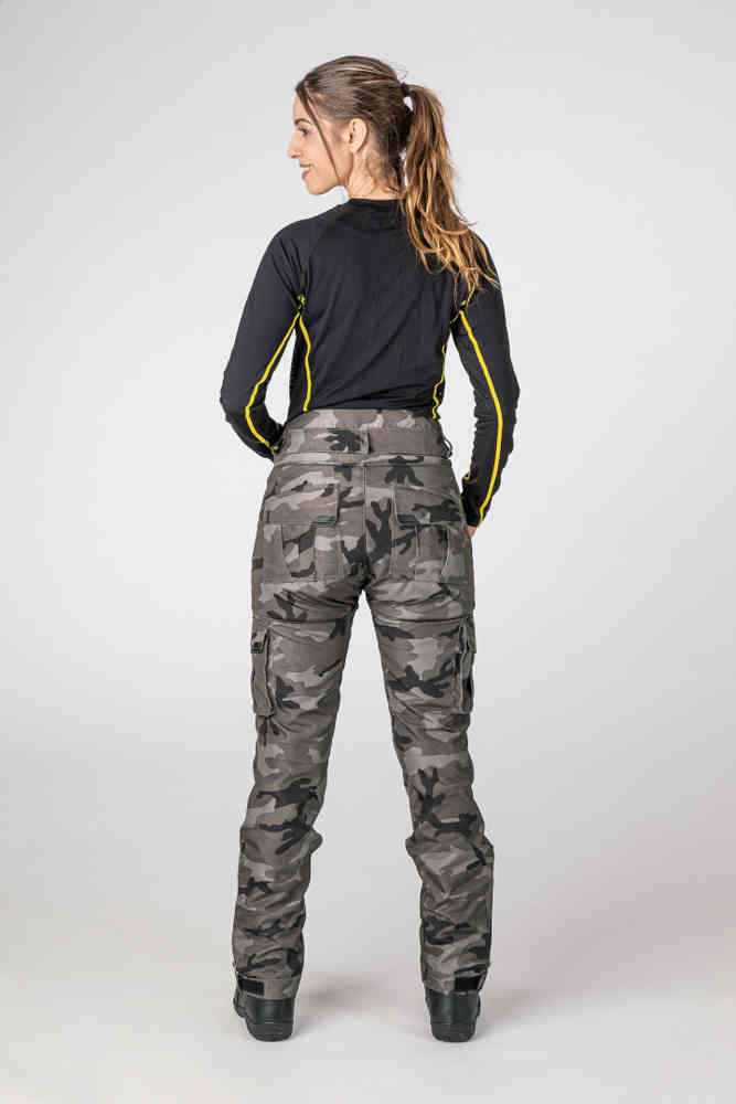 Lindstrands Zion Camo waterproof Ladies Motorcycle Textile Pants