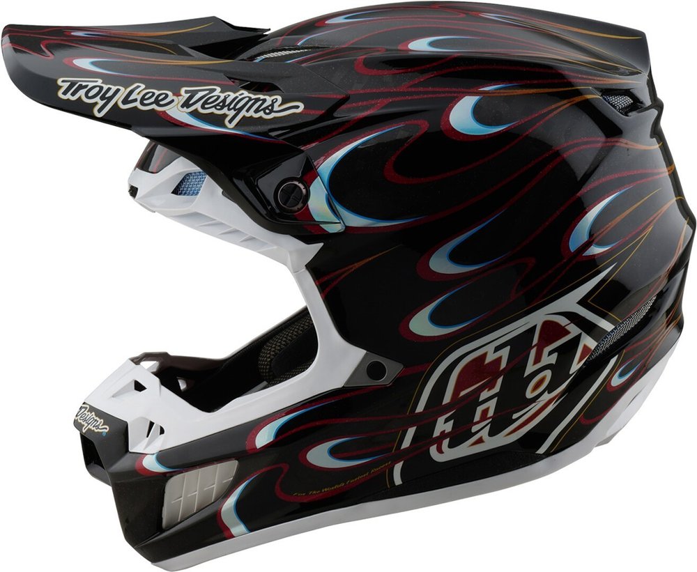 Troy Lee Designs SE5 Carbon MIPS Torched Motocross Helmet