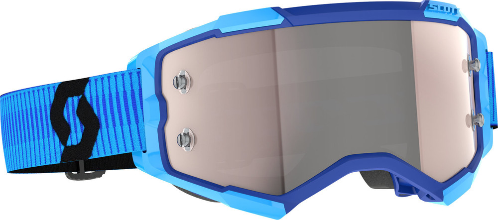 Scott Fury Chrome Motocross Goggles