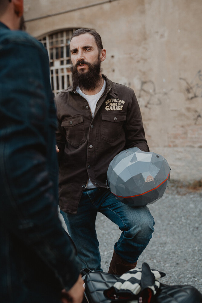 HolyFreedom Marrom Motorcycle Textile Jacket