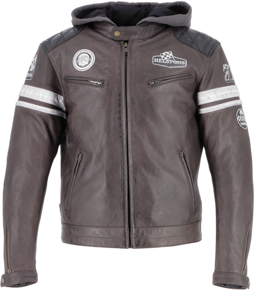 Helstons Riposte Motorcycle Leather Jacket