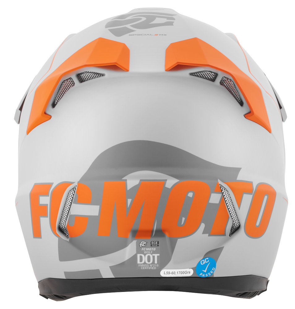 FC-Moto Merkur Straight Motocross Helmet