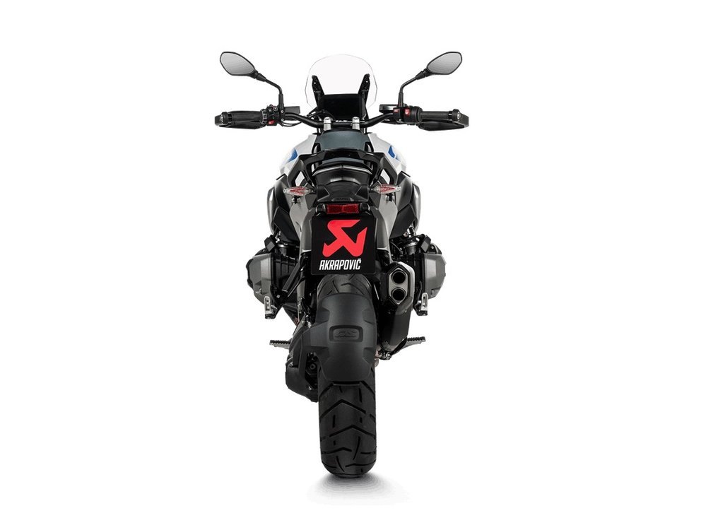 Akrapovic Slip-On Line Titanium Black Rear Silencer