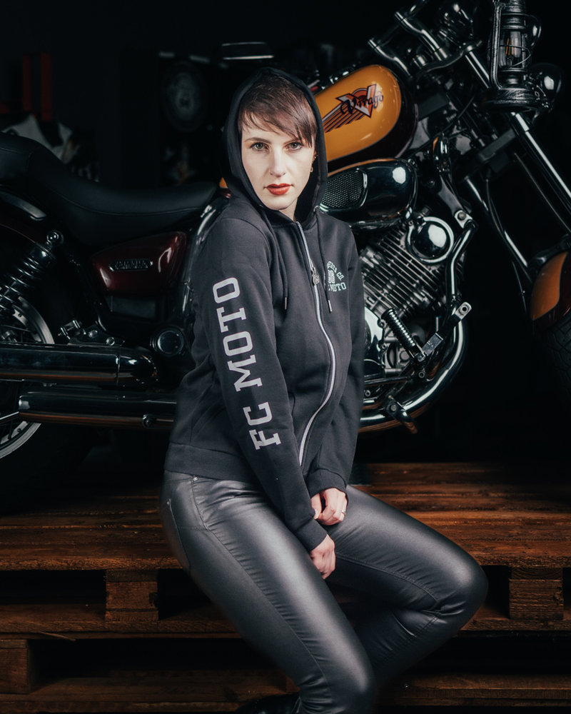 FC-Moto Moto-H Ladies Zip Hoodie