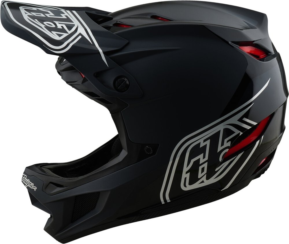 Troy Lee Designs D4 Mips Shadow Polyacrylite Downhill Helm