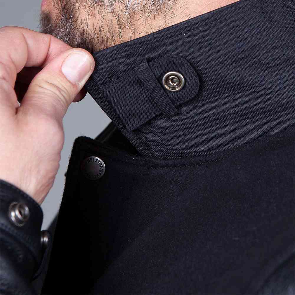 Helstons Kansas waterproof Motorcycle Textile Leather Jacket