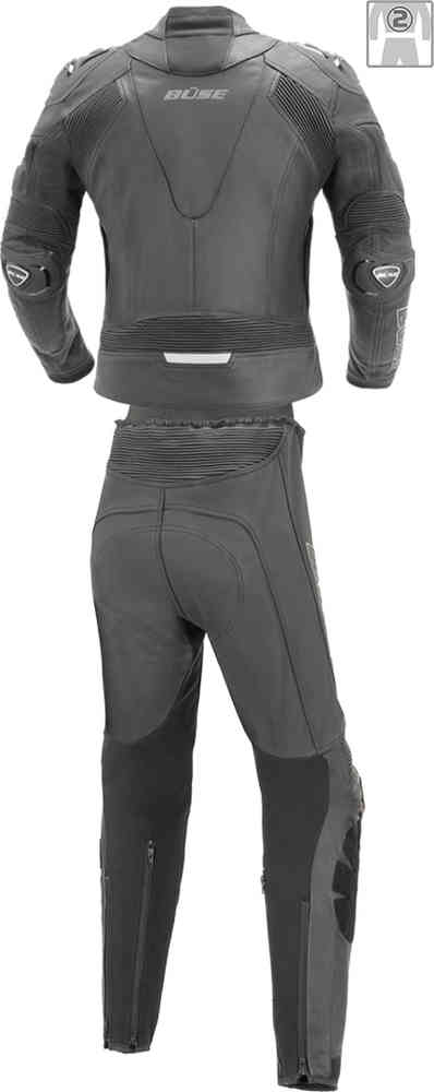 Büse Assen Two Piece Ladies Motorcycle Leather Suit