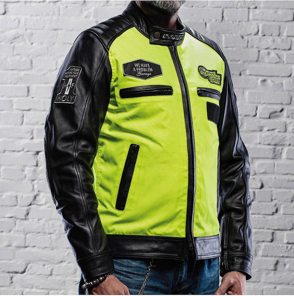 HolyFreedom Zero Vision Motorcycle Leather Jacket