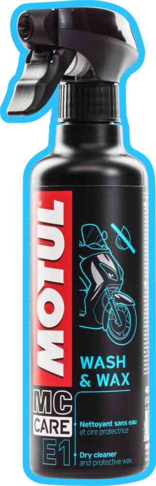 MOTUL MC Care E1 Wash And Wax Dry Cleaner Spray 400 ml
