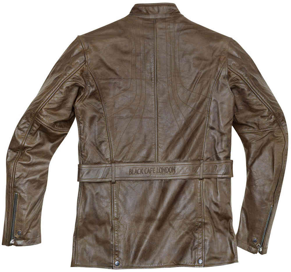 Black-Cafe London Kairo Motorcycle Leather Jacket