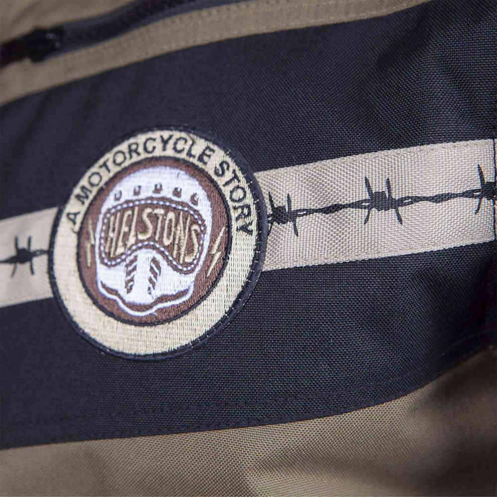 Helstons Sand waterproof Motorcycle Textile Jacket