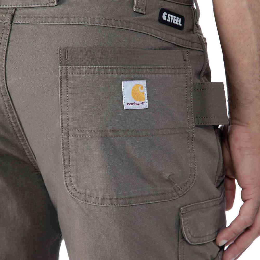 Carhartt Relaxed Fit Straight Steel Rugged Flex Ripstop Double-Front Cargo Pants
