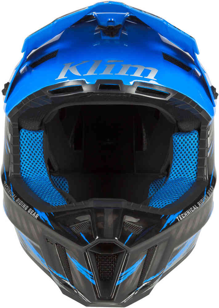 Klim F3 Carbon Pro Thrashed Snowmobile Helmet