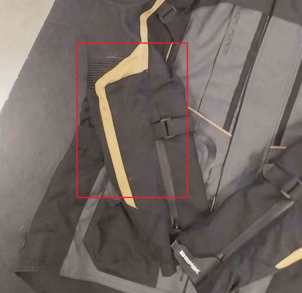 Berik Safari motorcycle textile jacket 2nd choice item