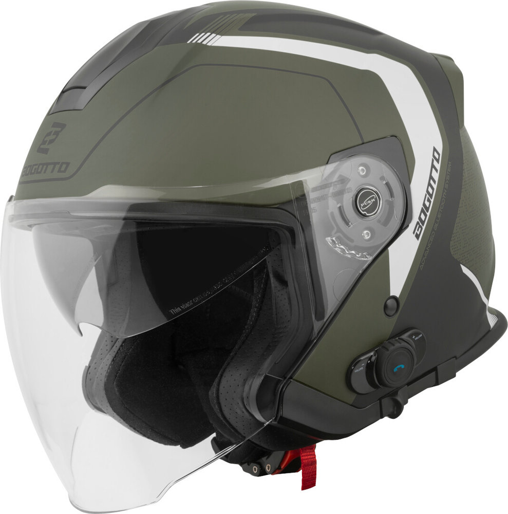 Bogotto H586 BT Illus Bluetooth Jet Helmet