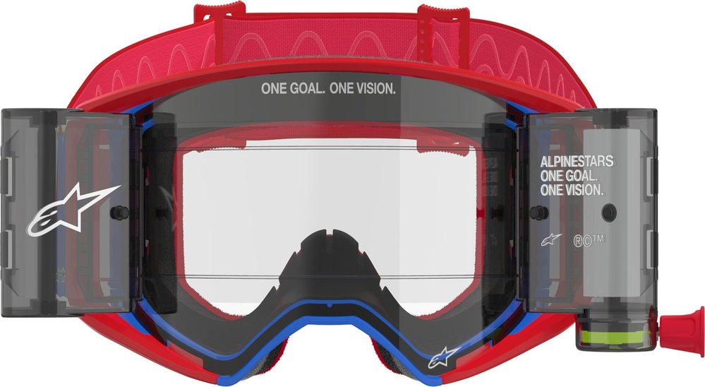 Alpinestars Supertech Corp Roll-Off red Motocross Goggles