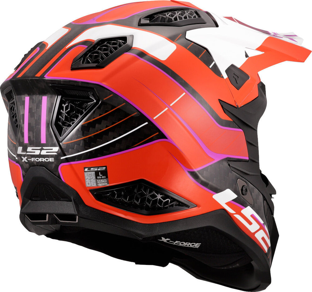 LS2 MX703 X-Force Galuo Carbon Motocross Helmet