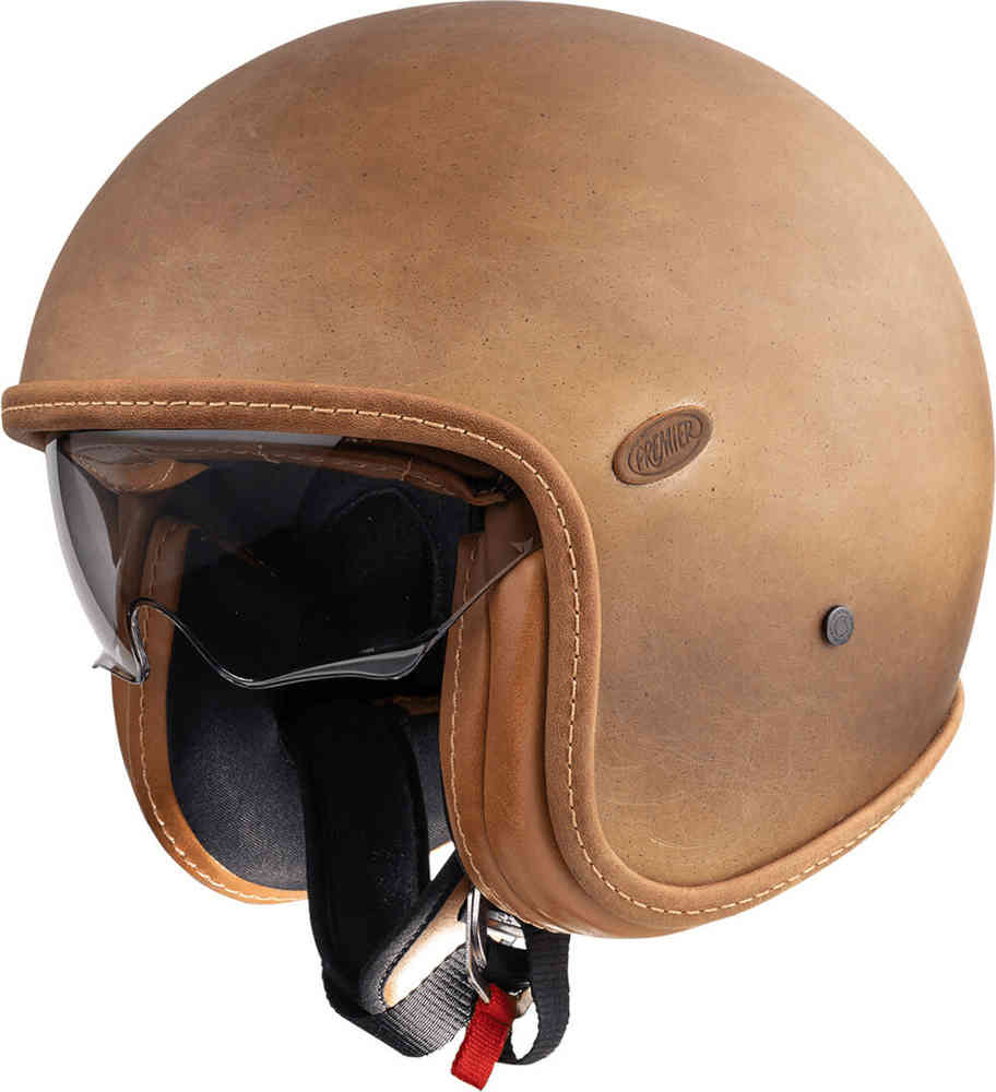 Premier Vintage Platinum ED BOS BM Jet Helmet