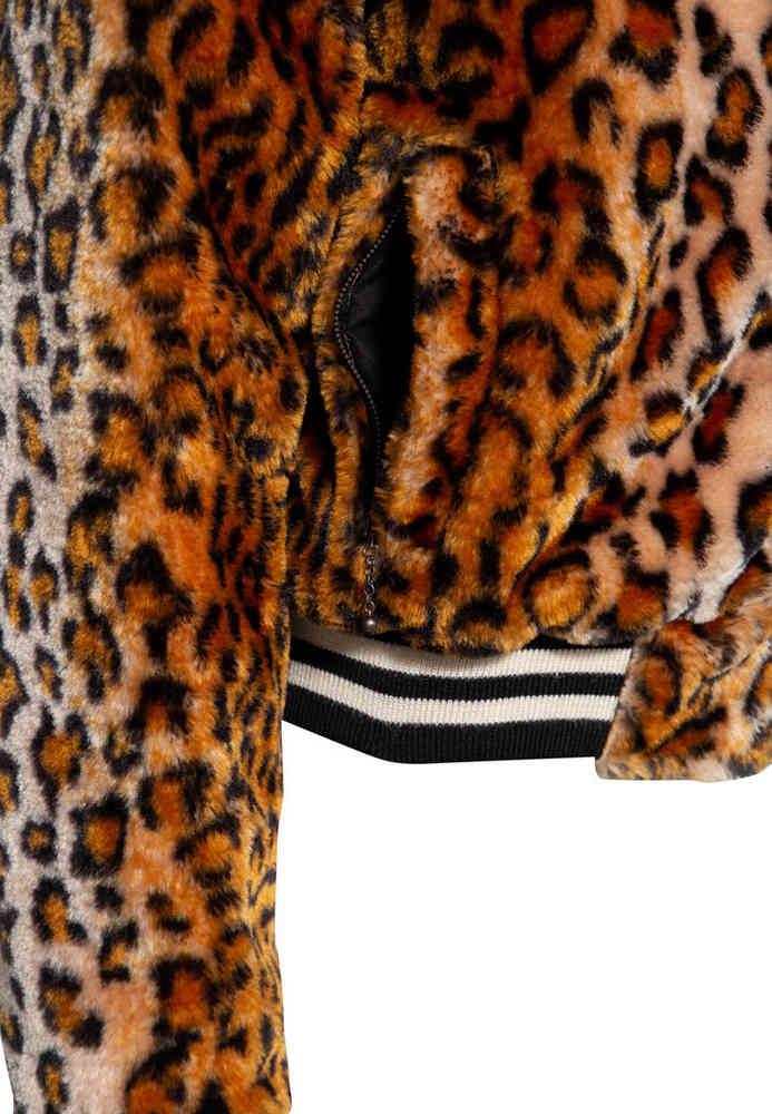 Queen Kerosin Leo College Zip Ladies Jacket