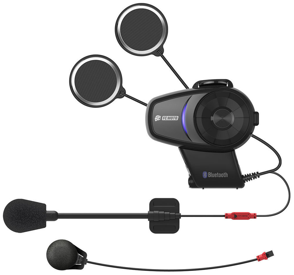 Sena 10S FC-Moto Bluetooth Communication System Single Pack