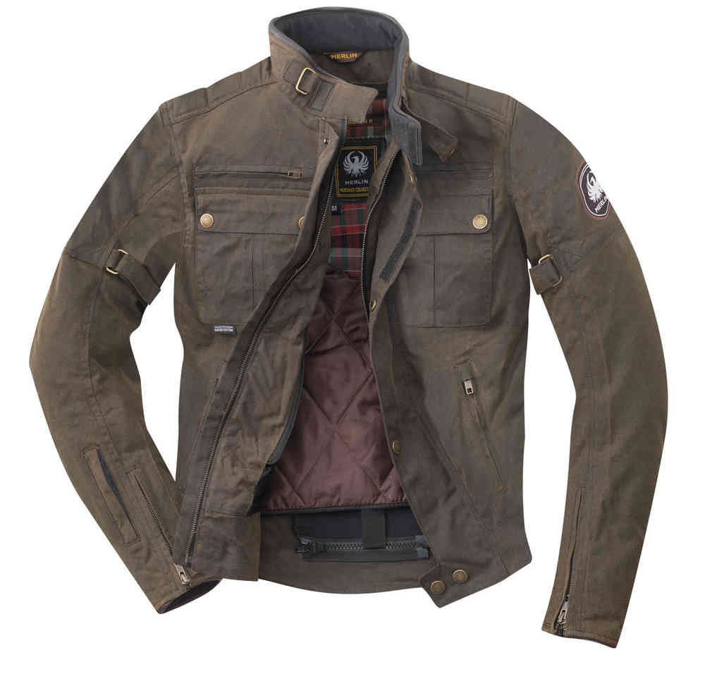 Merlin Barton II Motorcycle Waxed Jacket
