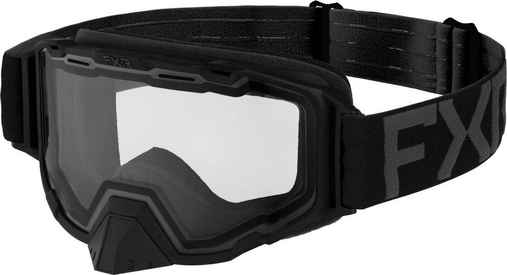 FXR Maverick Clear Bold Snowmobile Goggles