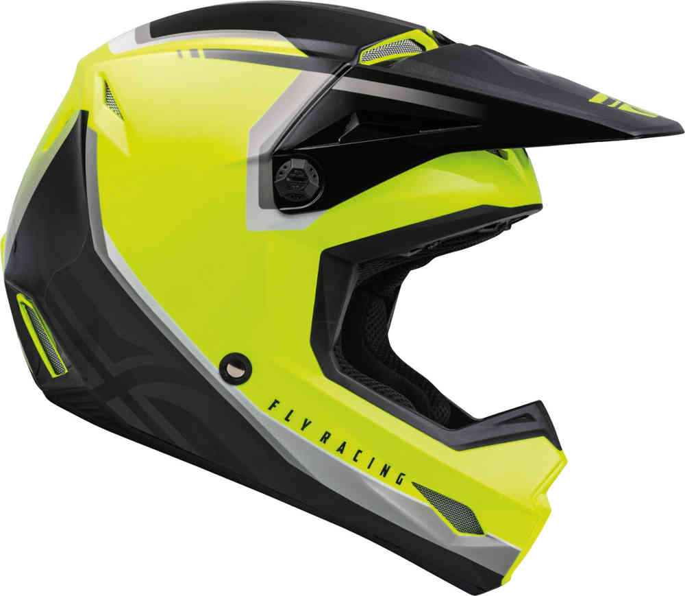 Fly Racing Kinetic Vision Youth Motocross Helmet