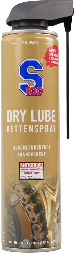 S100 Dry Lube 2025 Chain Spray 400 ml