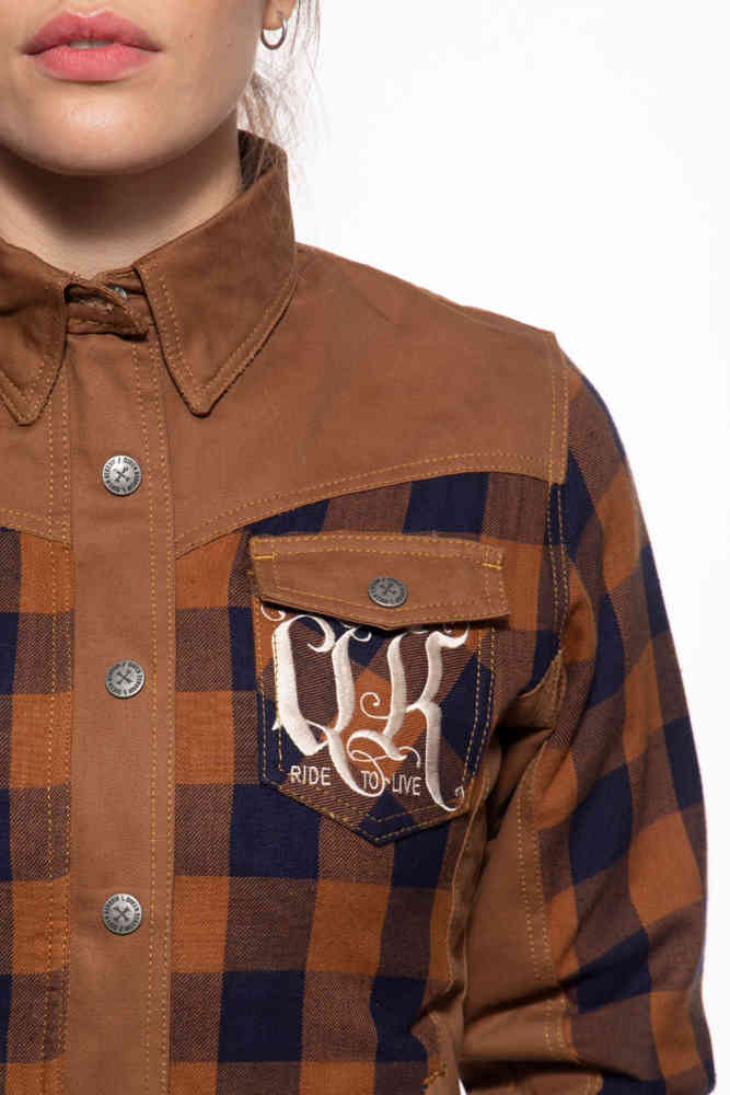 Queen Kerosin Ride to Live Adventure Ladies Shirt