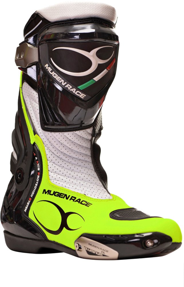 MUGENRACE Sphantom 3 perfor ated Motorcycle Boots