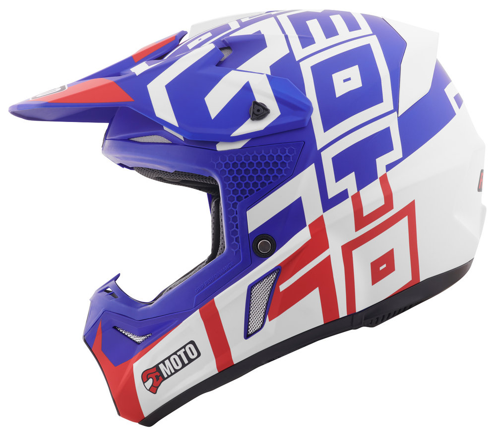 FC-Moto Merkur Flex Motocross Helmet