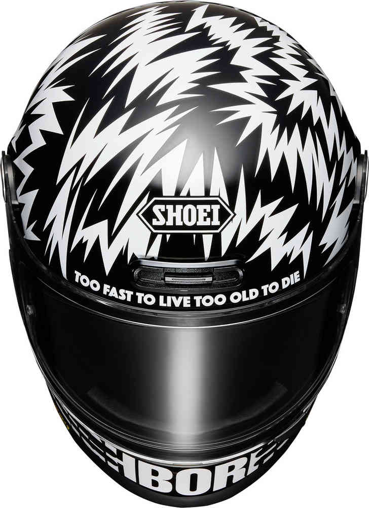 Shoei Glamster 06 Neighborhood X Death Spray Custom Helmet