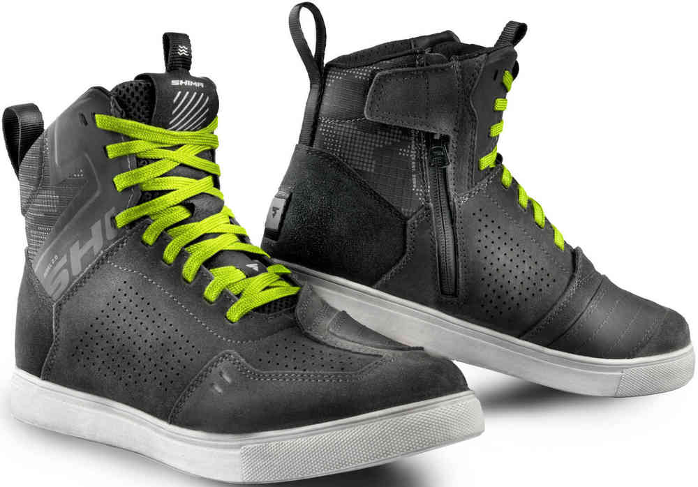 SHIMA Rebel Vented 2.0 perforated Motorcycle Shoes