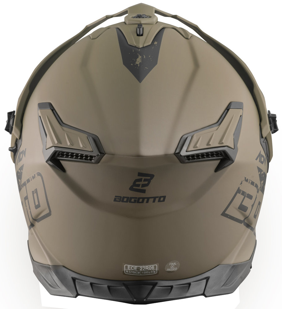 Bogotto FG-601 Duo Fiberglass Enduro Helmet