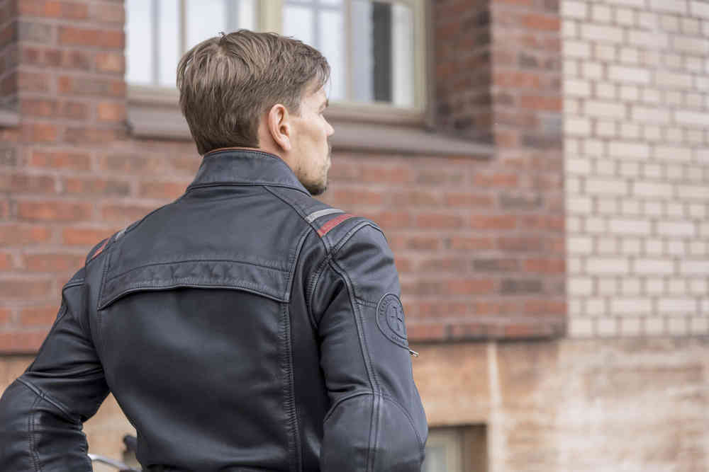 Halvarssons Skalltorp Motorcycle Leather Jacket