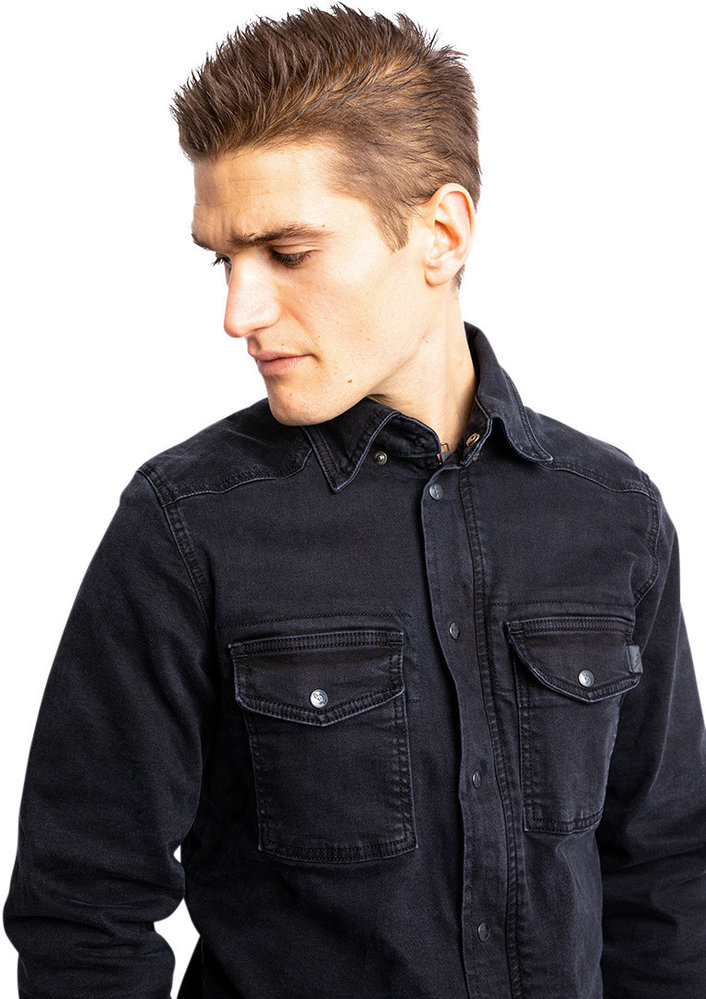 John Doe Motoshirt XTM Denim Motorcycle Shirt