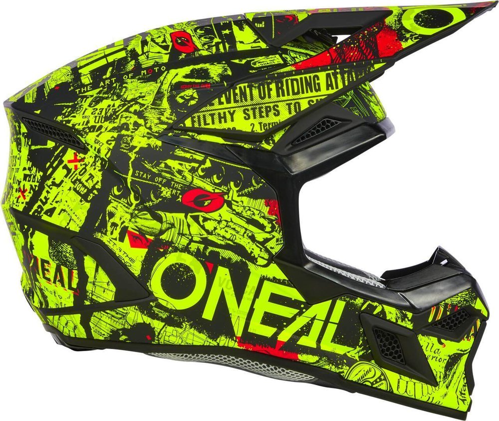 Oneal 3SRS Attack Kids Motocross Helmet