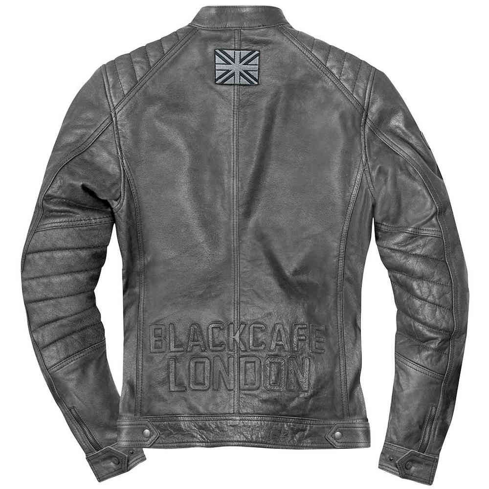 Black-Cafe London SevenT Motorcycle Leather Jacket