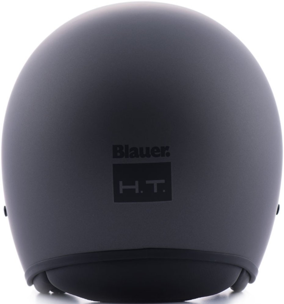 Blauer Pilot 1.1 Monochrome Titan Matte Jet Helmet