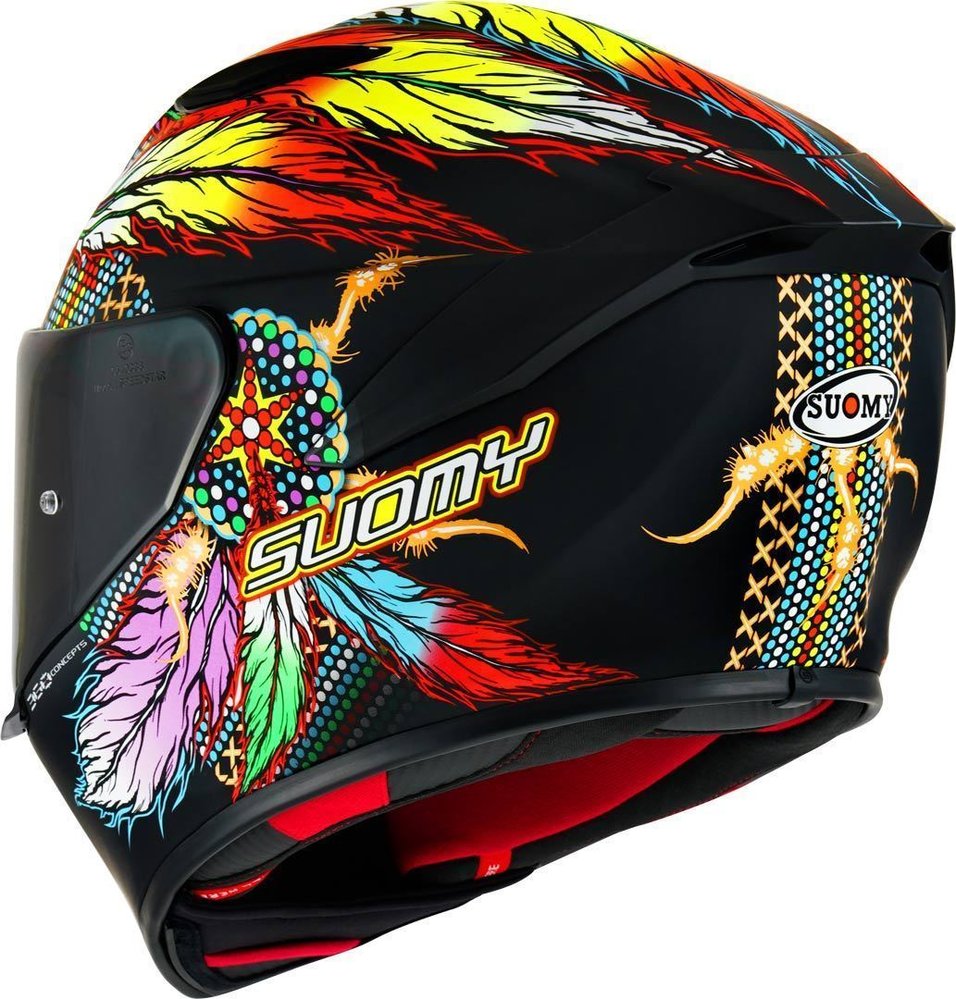 Suomy Track-1 Chieftain Multi Matt Black 2023 Helmet
