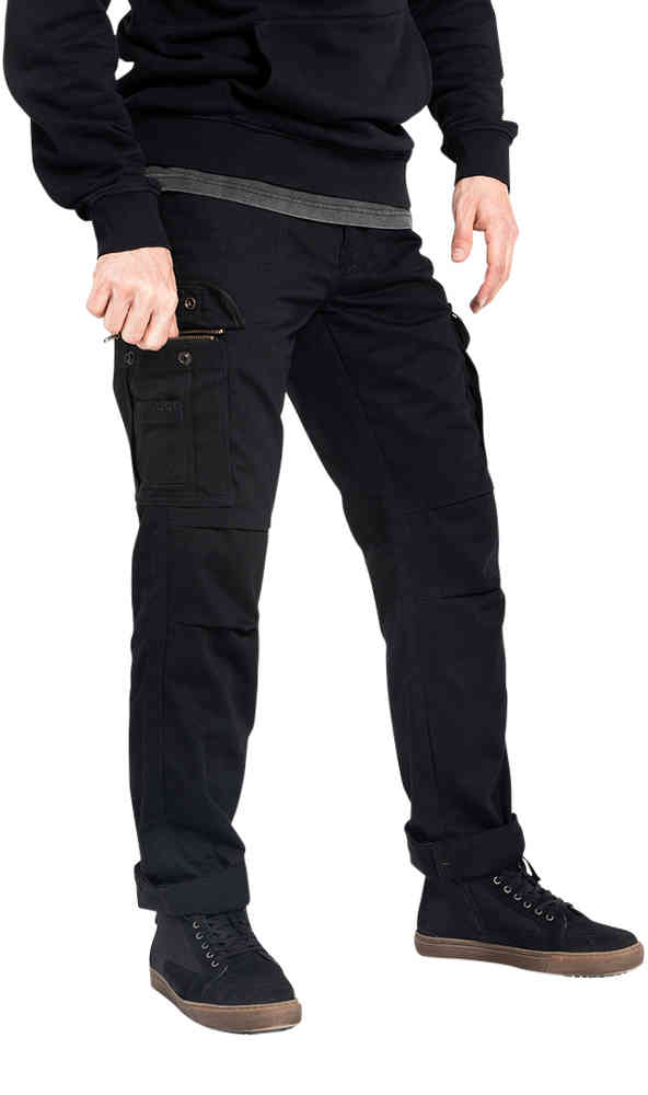 John Doe Cargo Regular Pants Black