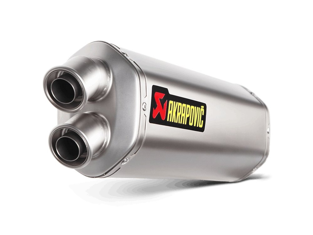 Akrapovic Slip-On Line Rear Titanium Silencer