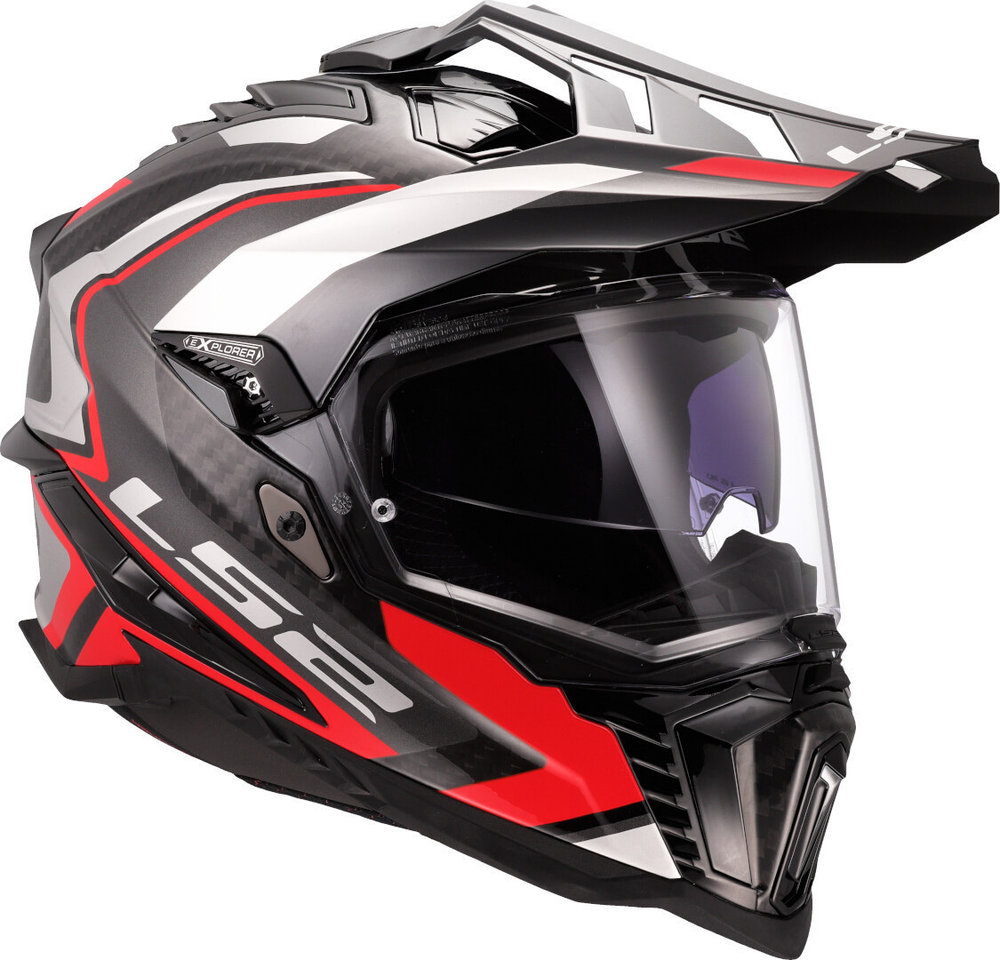 LS2 MX701 Explorer Carbon Frontier II Motocross Helmet