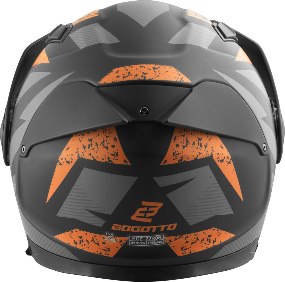 Bogotto FG-102 Safari Fiberglass Enduro Helmet