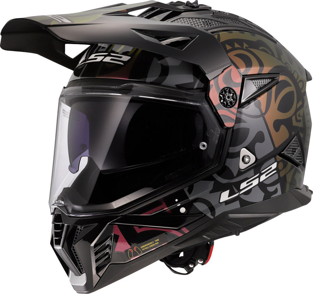 LS2 MX702 Pioneer II Rangi Motocross Helmet