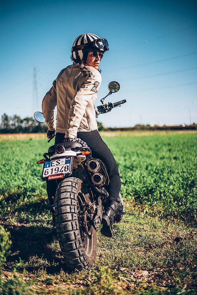 HolyFreedom Zero Ladies Motorcycle Leather Jacket