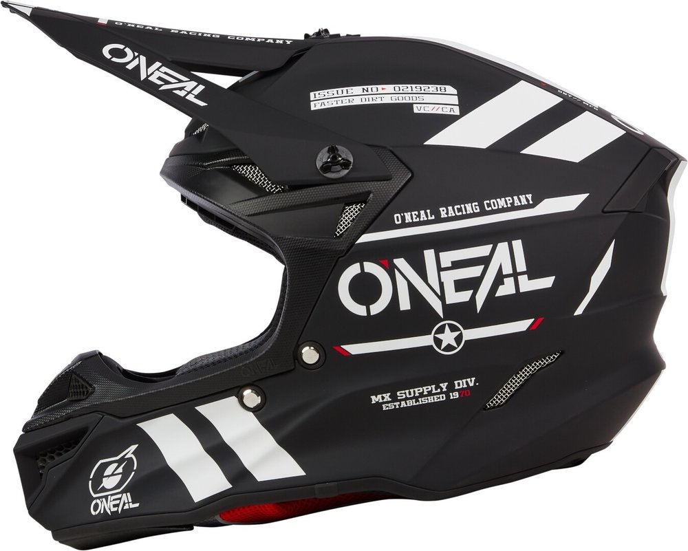 Oneal 5SRS Polyacrylite Warhawk Motocross Helmet